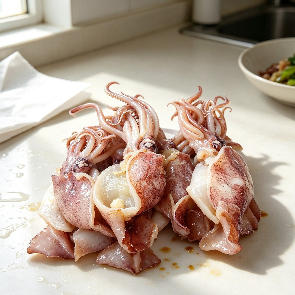 Fresh Plump Squid Tubes