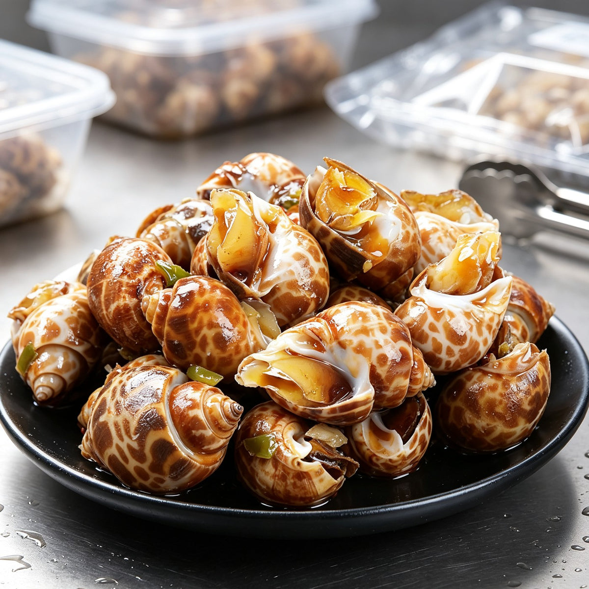 Deliciously Marinated Sea Snails