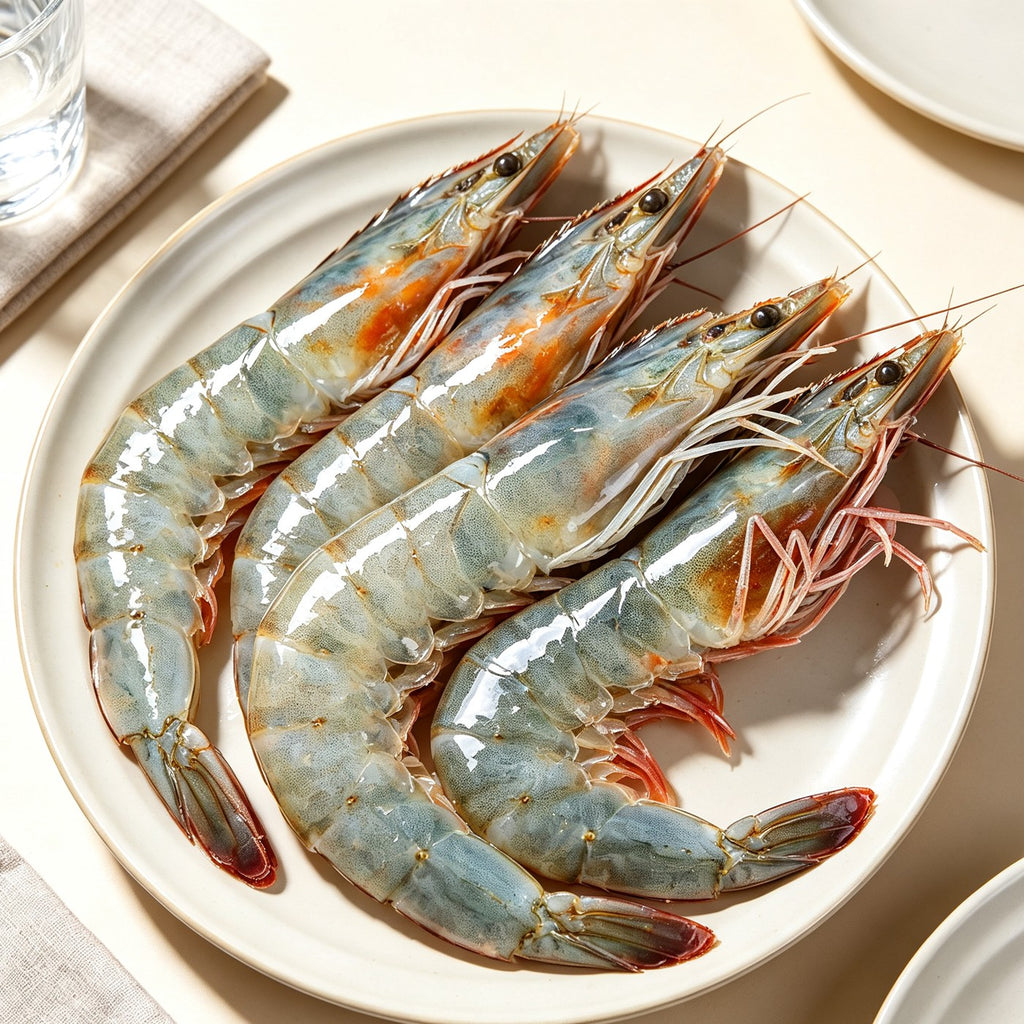 Royal Blue Tiger Prawns
